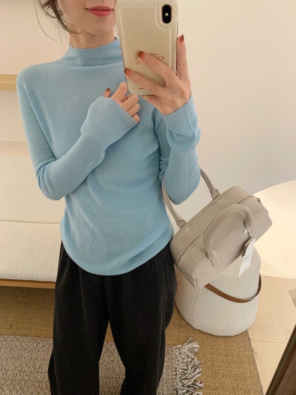 100% メリノウール多用途セーターニットボトムシャツカシミヤ女性の梳毛ウールセーターニットセータートップ|undefined