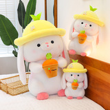 Плюшевый кролик, игрушка, большая подушка, тряпичная кукла, белый кролик, подарок на день рождения