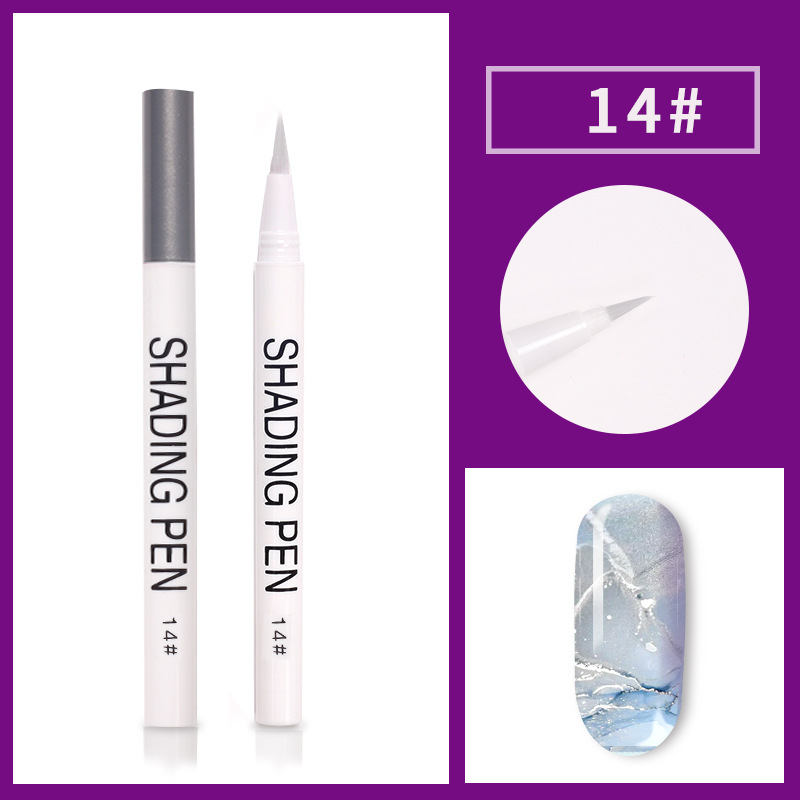 Pluma líquida para manchas de uñas #14