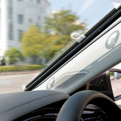 Car Sunshade Curtain, Automatic Retractable — Sun shade