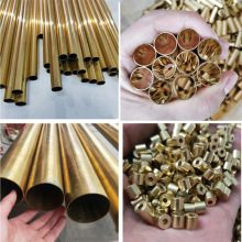 H62 H59黄铜管 扩口 缩口加工  铜管 铜环封头 折弯 切斜口 加工
