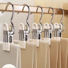 带钩不锈钢夹子无痕裤夹子神器短裤夹布料夹袜子家用晾晒夹挂钩