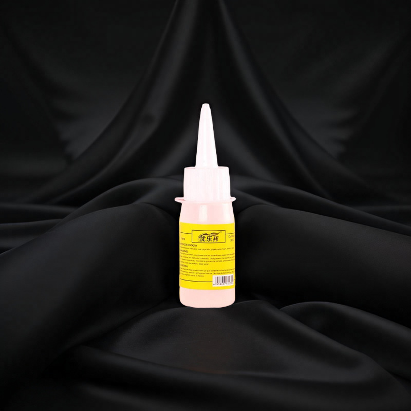 30ml de alcohol pegamento Niños DIY hecho a mano no tejido de tela hecha a mano cuerda de cáñamo botón material pegamento transparente