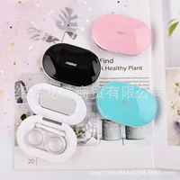 Магнитные контактные линзы Companion Box Легко носить с собой DIY Красивая коробка зрачка Простой и щедрый Розовый Зеленый Черный Синий