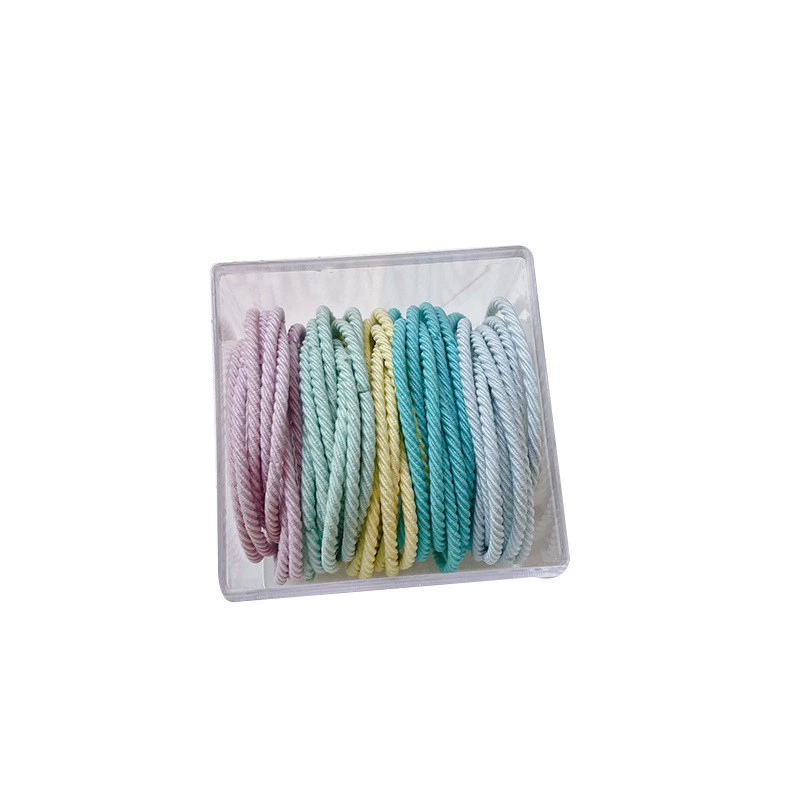 Base elastic hair rope, hair accessory