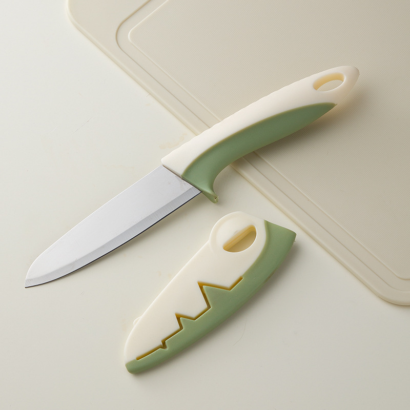 Cuchillo de fruta pequeño cocodrilo (verde)