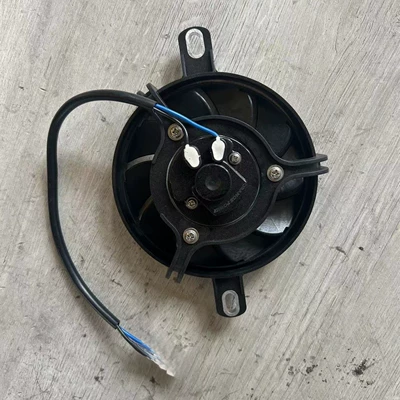 Off-Road Motorcycle Water Tank Cooling Fan, Special High-Efficiency Electronic Fan for Water-Cooled Engines