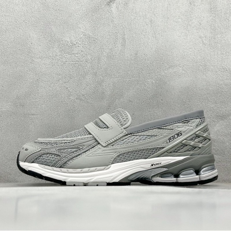 NB1906 軽量、通気性、快適、ワンステップ、衝撃吸収、滑り止め、耐摩耗性、ロートップのライフスタイルカジュアルシューズ、男性と女性用|undefined