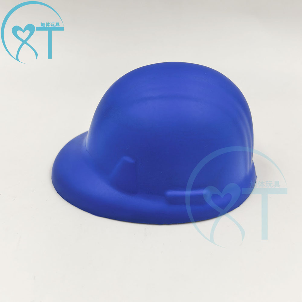 Tapa de descompresión de juguete de pu, esponja sólida de espuma de PU de alta densidad, agarre, descompresión, gorra de ingeniería de simulación de juguete