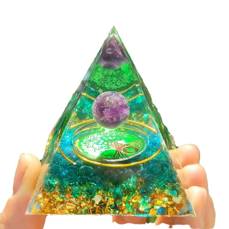 (Cross-border trading), table pyramid with rhinestones, DIY