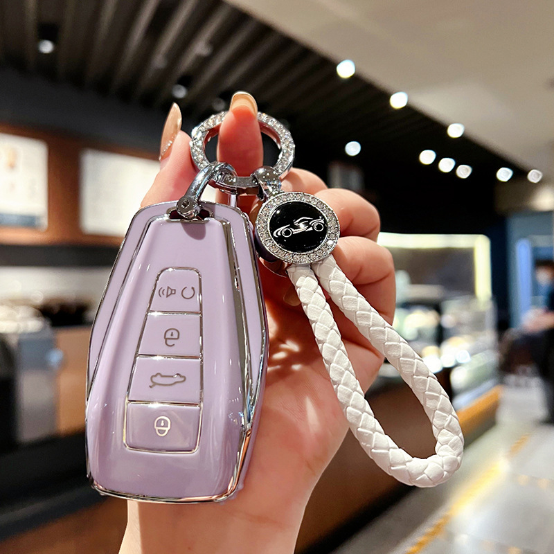 질리 [퍼플] + 화이트 다이아몬드 로프