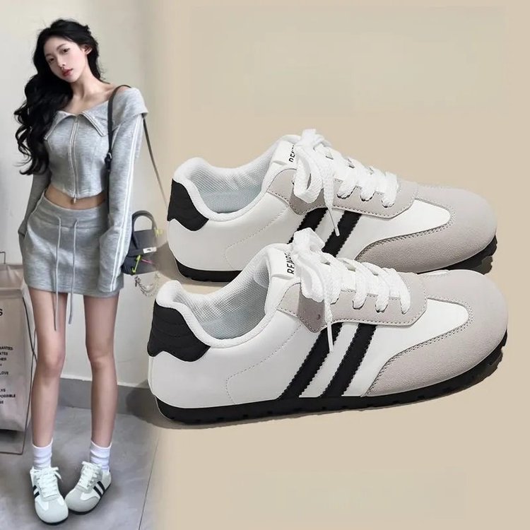 Zapatos de carreras deportivos versátiles super caliente retro moda zapatos casuales de mujer 2026 estudiantes primavera y verano zapatos de entrenamiento de deporte image 4