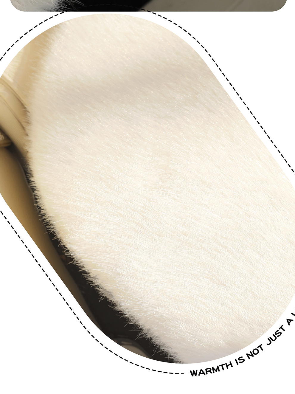 Cartoon Winter Car Seat Cushion Plush Bear Warm Car Supplies Fashionable and Cute Non-Shedding Seat Cushion Three-Piece Set
