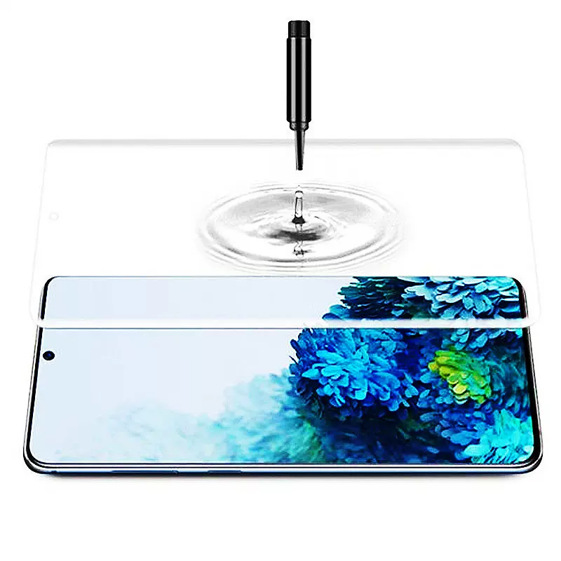 适用华为Mate60Pro全屏保护膜Nova12Pro曲面荣耀100液态UV钢化膜