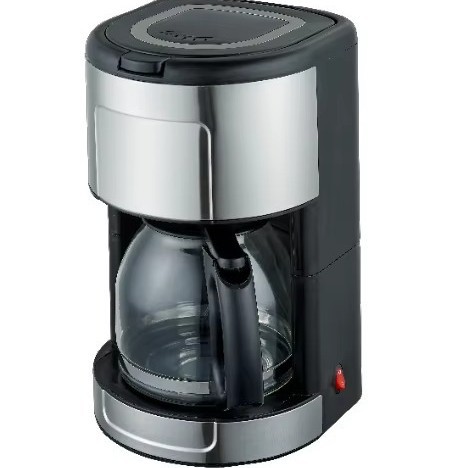 Alemania pequeña cafetera doméstica goteo de cocina americana pequeña casa para hacer té doble cafetera automática americana