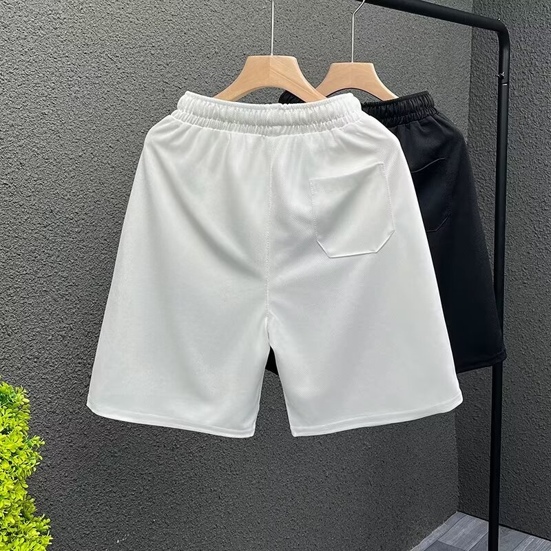Premium Men's Casual Breathable Loose Fit Summer Striped Knee-Length Outdoor Shorts_viptrois.com