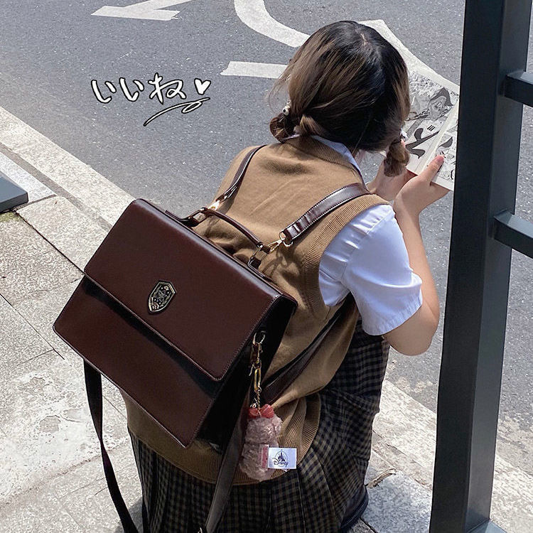 脑壳痛春日奈良原创痛包日系jk制服包斜跨dk学院校供双肩二次元
