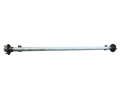 Manufacturer of Wheel Axles, Vehicle Axles, Wheel Axle Assemblies for Street Food Carts and Cold Drink Carts, Multi-Purpose Trailer Wheel Axles (Avtomobil yataqları) - ah100