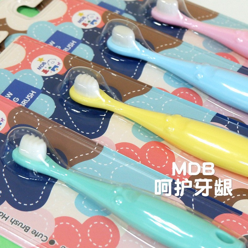 MDB貓爪牙刷寶寶兒童萬毛牙刷