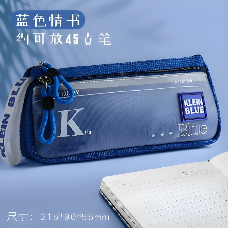 Bolsa de lápiz multifuncional estratificada bolsa de almacenamiento de papelería caja de lápiz de lona impermeable bolsa de lápiz para estudiantes de secundaria primaria bolsas de lápiz para hombres y mujeres