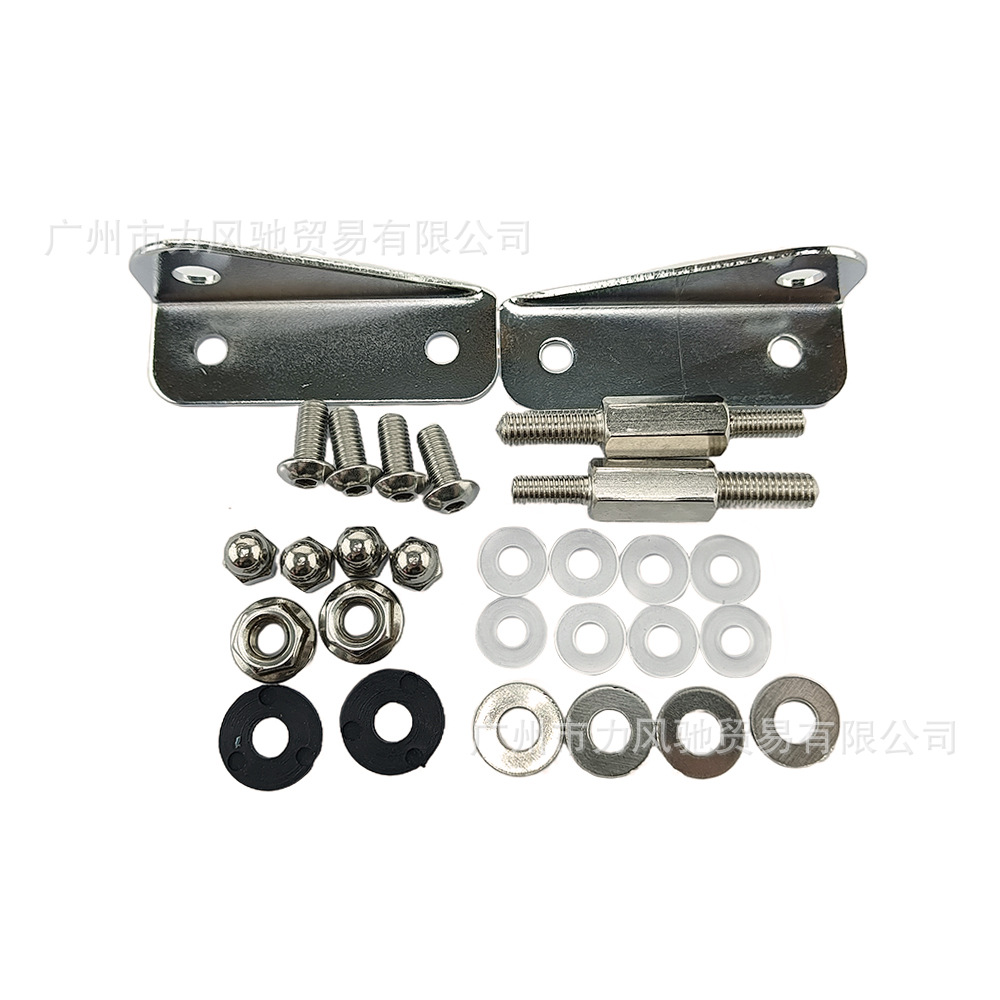 Aplicable a las piezas de modificación de motocicletas Honda GL1800 deflector de ala lateral del parabrisas 01 - 16