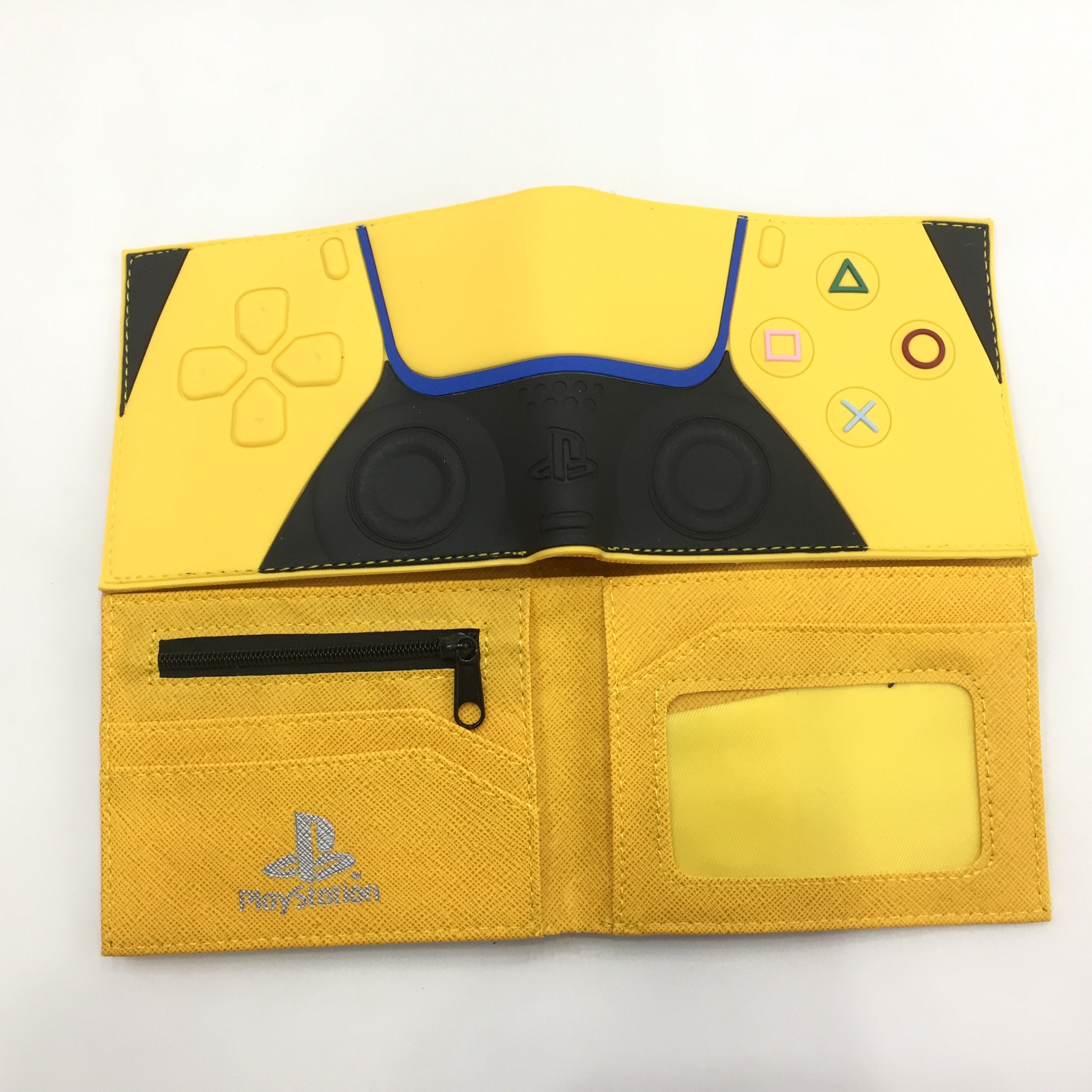 PS maneja de juegos cartera de dibujos animados máquina de juegos corta doble pegamento cartera de cambio cartera de cuero de PVC cartera de tarjetas