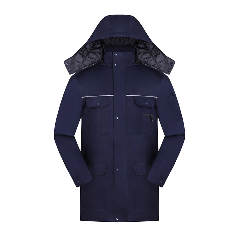 Invierno chaqueta de algodón de invierno protección laboral ropa de fábrica chaqueta hombre sucia resistencia al desgaste ropa de algodón gruesa personalizada