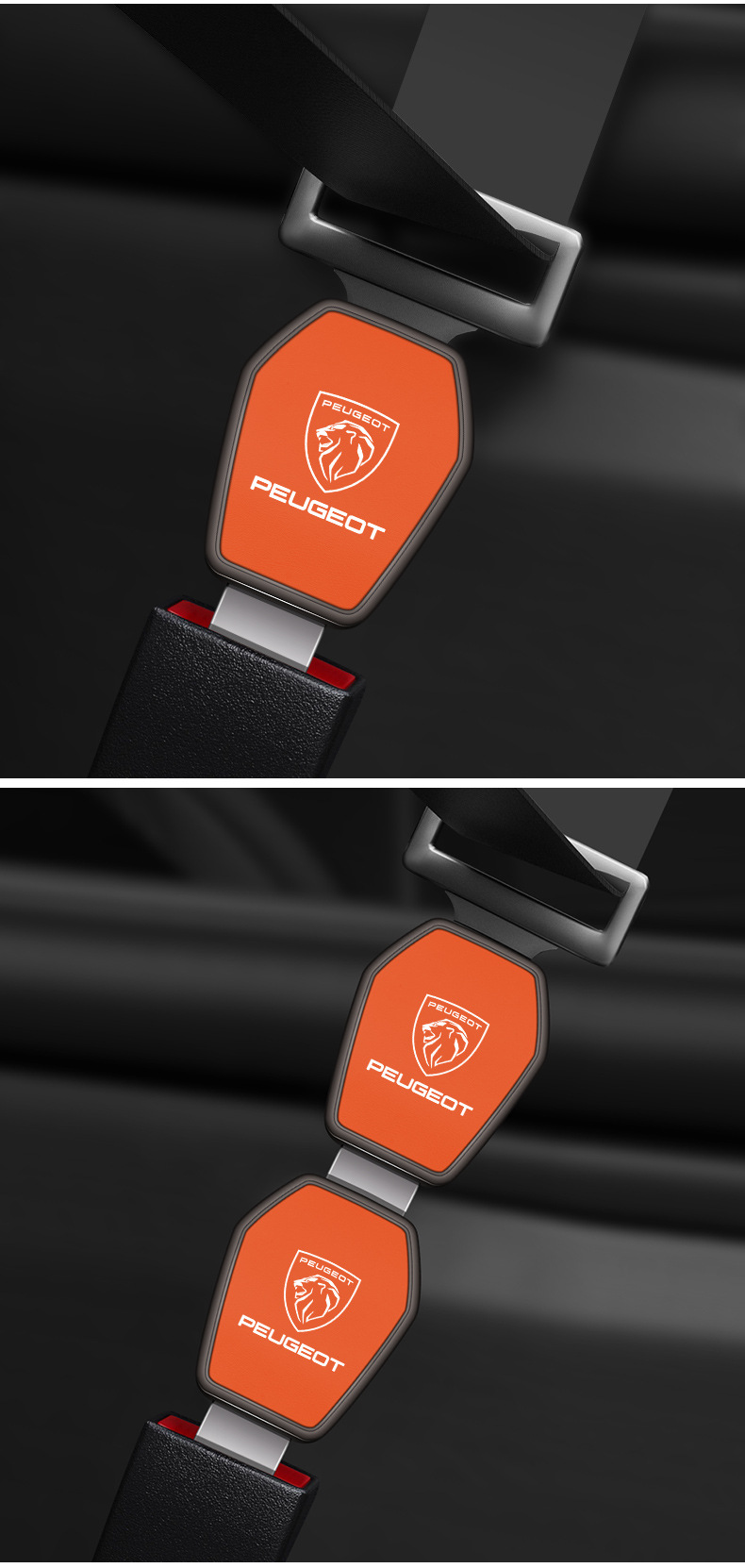 Suitable for Peugeot 308 408 3008 508 307 Car Seat Belt Bayonet Car Extender Plug Buckle