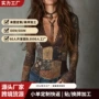 修身跨境蕾丝爆款上衣