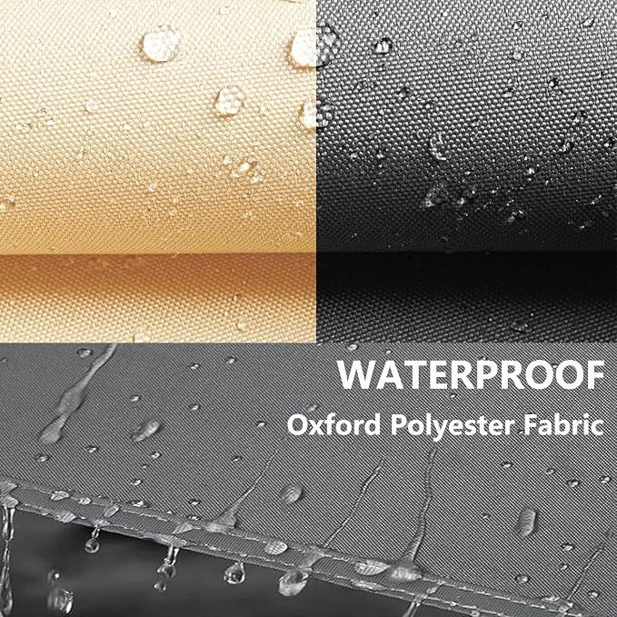 Household Triangular Rainproof Sunshade Sail, Yard Patio Sunshade Canopy, Tear-Resistant Outdoor Tarpaulin