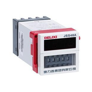 Delixi Electric Time Relay Jss48A-S 0.1S-99H Ac220V with Pf083A Base