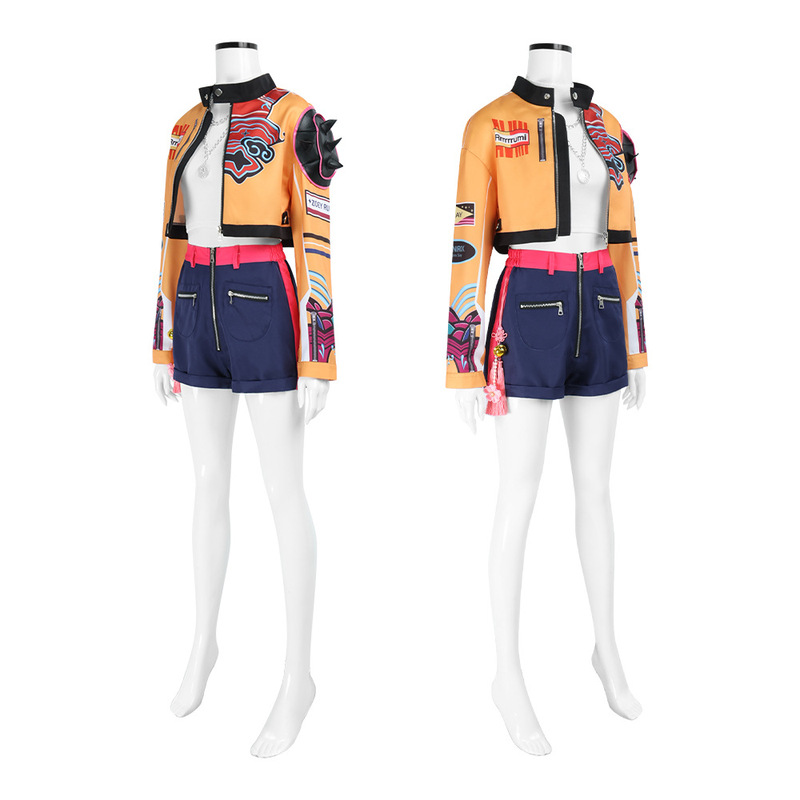 万圣节新款猎魔女团cos服 韩流巨星鲁米电影同款cosplay服装现货|undefined