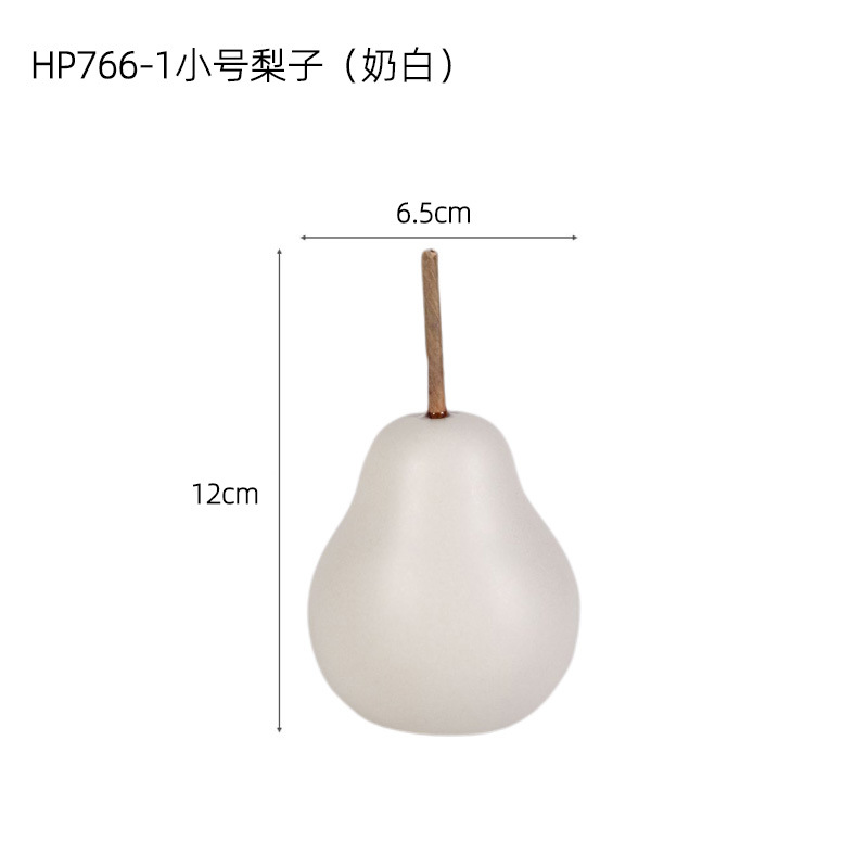 Nordic INS de cerámica pera decoración creativa sala de estar de escritorio gabinete de TV gabinete de vino decoración de la Oficina Decoración suave Decoración