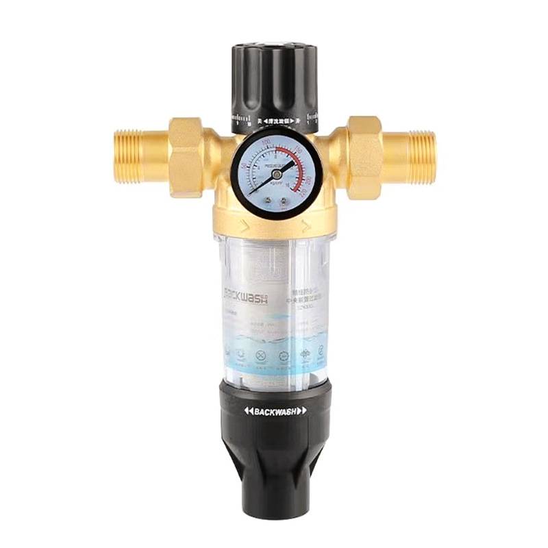 Neutral Filtro frontal central grifo para purificación de agua purificador de agua hogar lavado y raspado elemento de filtro de acero inoxidable Nuevo