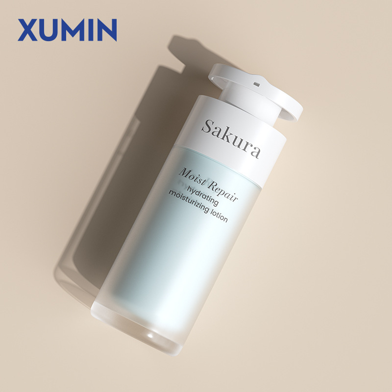 Xumin スポット 15ml-30ml 二重層ライナー真空ボトル 50ml ロックロッキングローションボトル化粧品詰め替えボトル|undefined