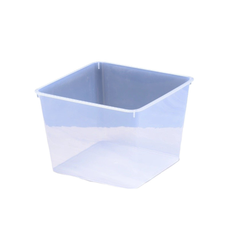 収納ケース蓋付き透明スーパー食品展示ケースアクリルボウル新鮮保持プラスチック間食キャンディーケース卸売り|undefined