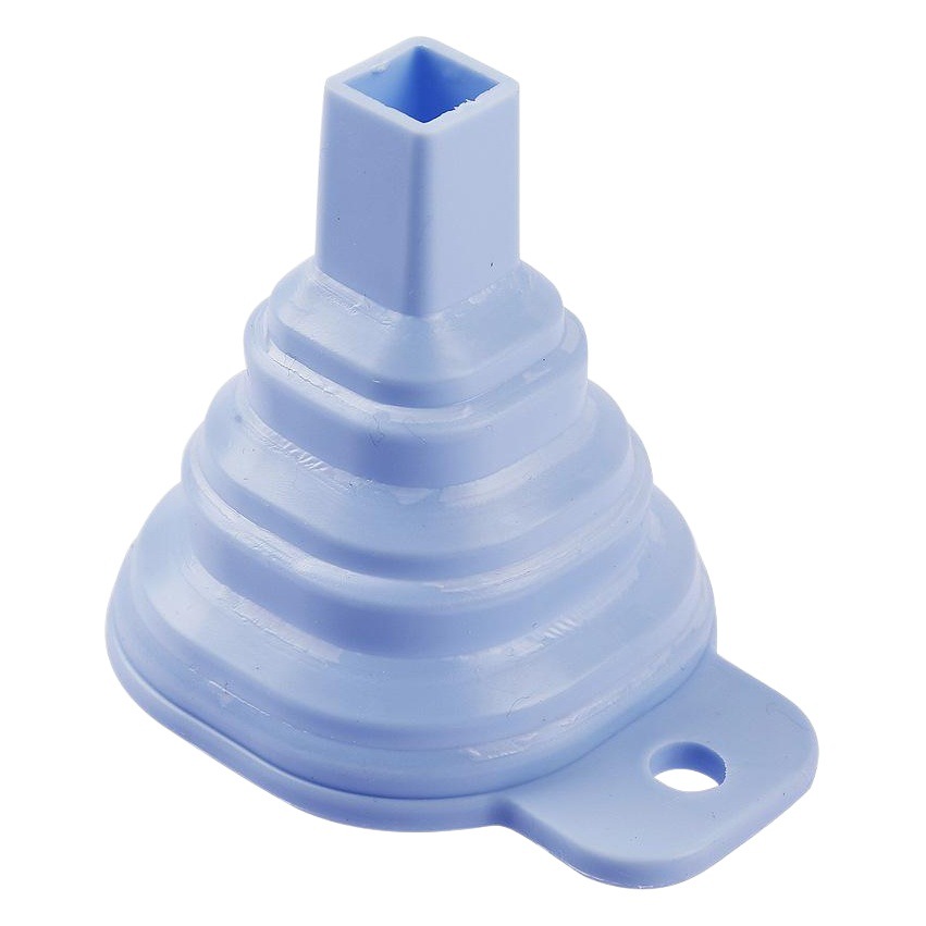 Plegable mini embudo retráctil de silicona para el hogar fugas de aceite de cocina tamaño pequeño embudo de aceite líquido fugas de aceite