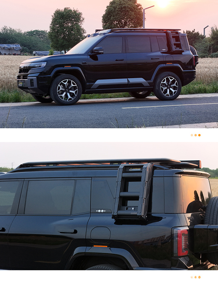 Equation Leopard 8 Roof Rack, Roof Box, Climbing Ladder, Original Outdoor Off-Road Vehicle Modified Roof Platform