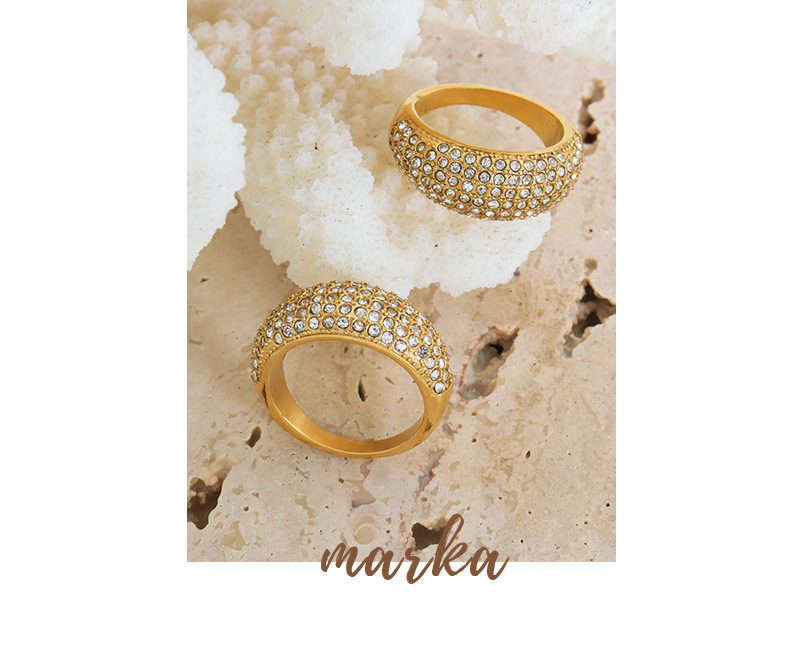 Minimalist Starry Sky Cz Diamond Designer Ring Luxury Style_voghion.com