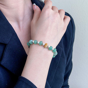 Dongling Jade sterling silver S925 vintage niche women's bracelet design