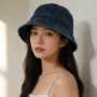夏季男女水洗圆顶渔夫帽