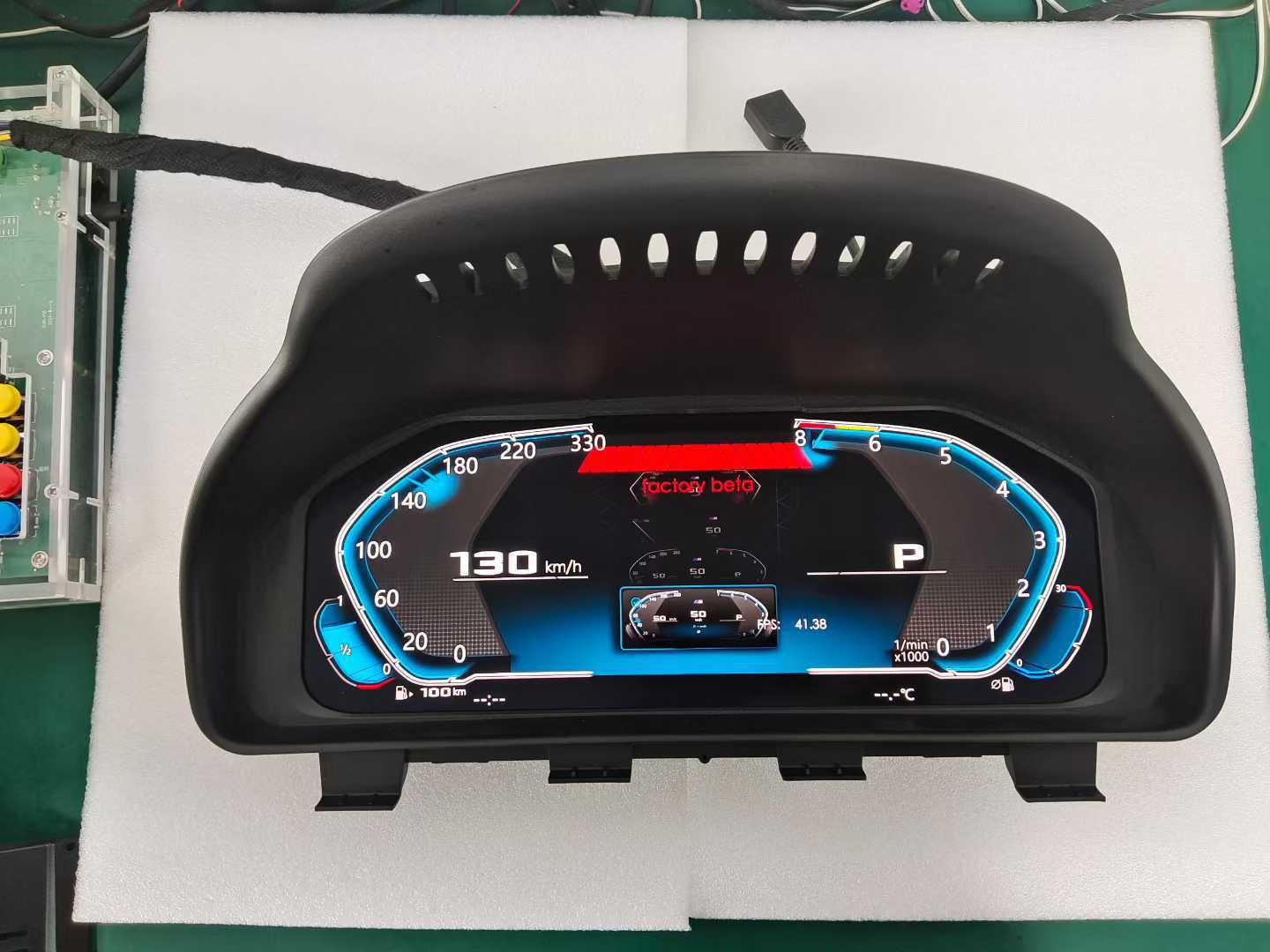 Suitable for Bmw 3 Series and 5 Series Lcd Instrument Panel, Linux System, Carplay Android Connectivity, High-Definition Display