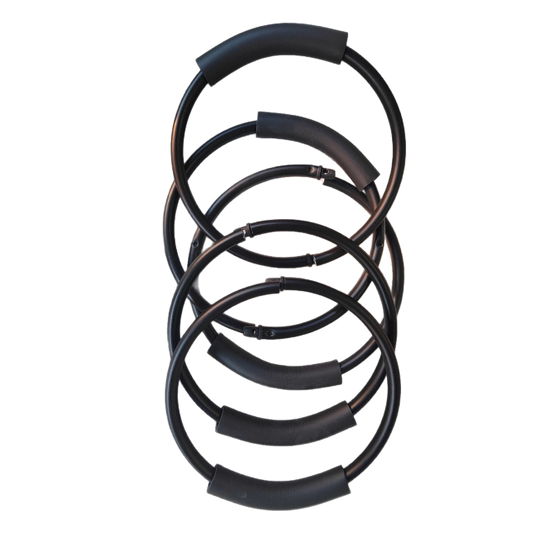Manufacturer Wholesale Aluminum Alloy Bracelet Dirty Clothes Basket Handle Round Handle Shopping Bag Portable Accessories Aluminum Handle