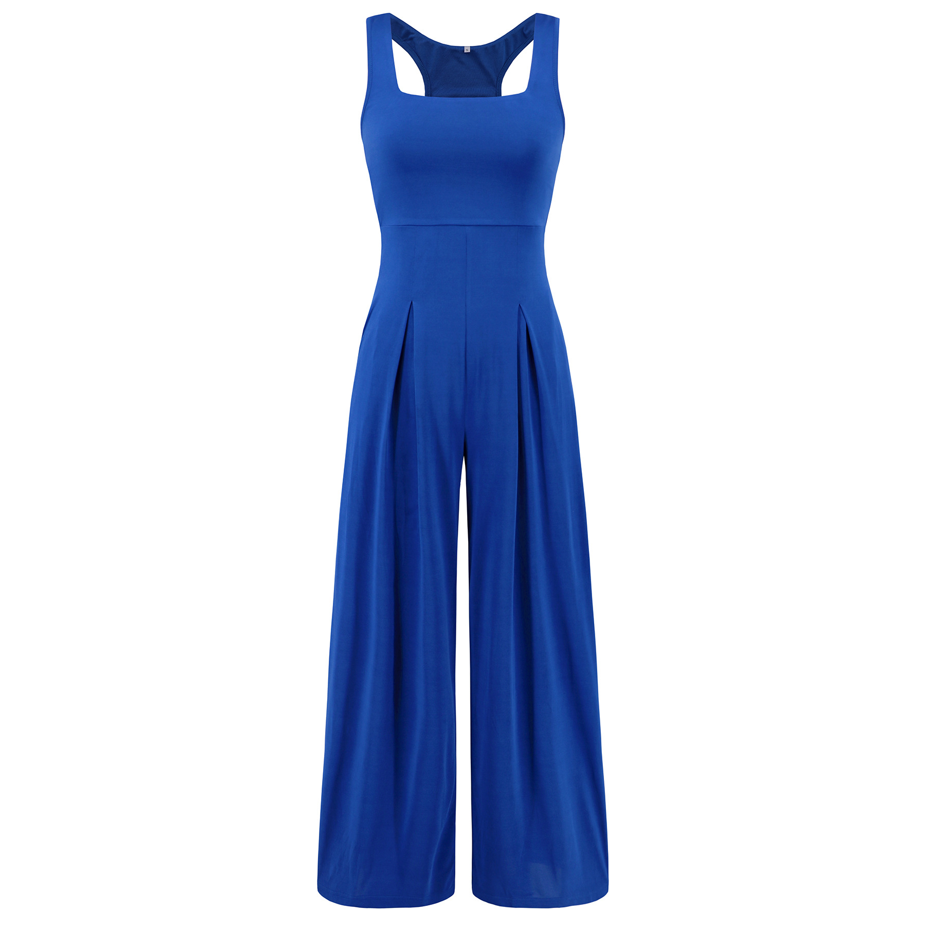 Casual Knitted Sexy Sling Wide Leg Jumpsuit Summer Women Clothing