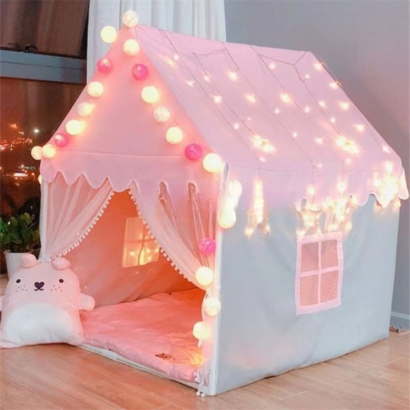 ゲームハウス小さな家城プリンセスハウス睡眠ままごとおもちゃ蚊帳誕生日テント子供の卸売|undefined