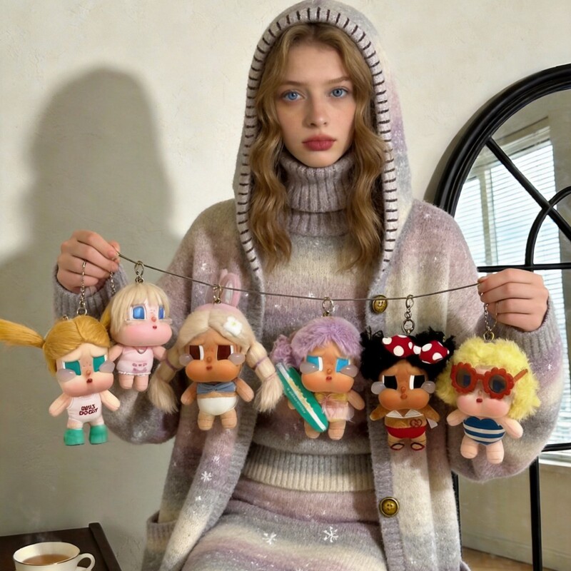 Second-Generation Crying Doll Replica Blind Box Trendy Plush Toy Cross-Border Exclusive Gift Item Popular Celebrity Replica Second-Generation Crying Doll Replica Blind Box Trendy Plush Toy Cross-Border Exclusive Gift Item Popular Celebrity Replica