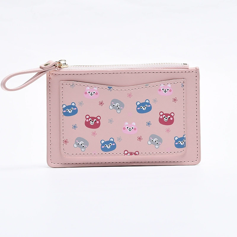 Wallet, short thin cartoon shoulder bag, Korean style