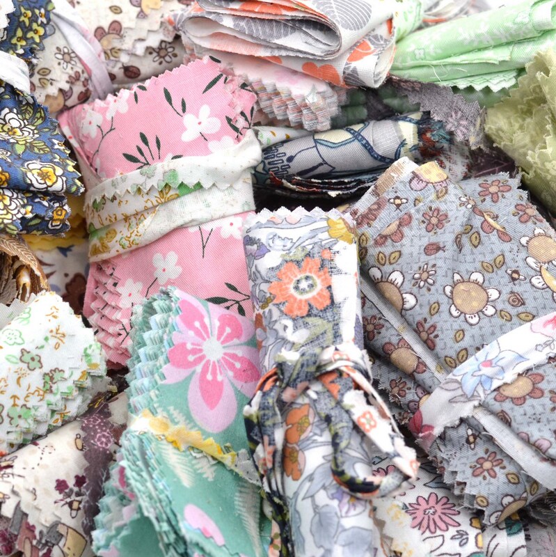 Half a Pound of Small Rags, Handmade DIY Baby Clothes Fabric Set, Exclusive for Old Customers Half a Pound of Small Rags, Handmade DIY Baby Clothes Fabric Set, Exclusive for Old Customers