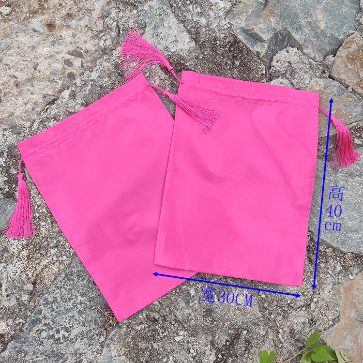 假发丝绸袋色丁袋现货 (18)