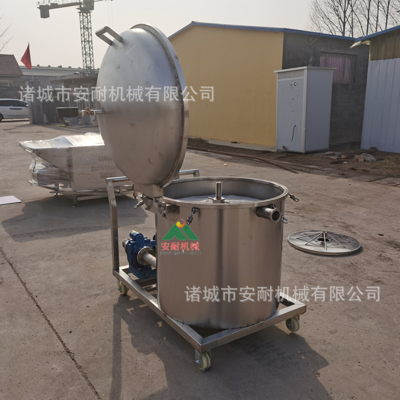 广州番禺煎炸油过滤机  食用油真空滤油机  不锈钢材质滤油机厂家